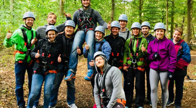 1. Teambuilding Event des 1. BC Recklinghausen