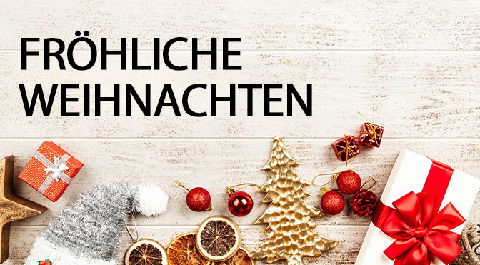 Frohe Weihnachten